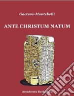 Ante christum natum