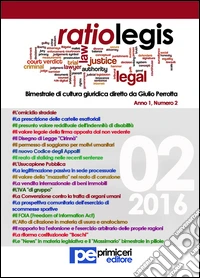 Ratio legis (2016). Vol. 2 libro