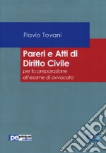 Pareri e atti di diritto civile libro