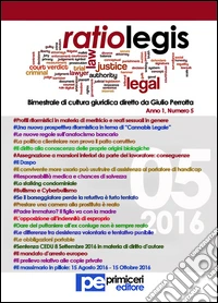Ratio Legis (2016). Vol. 5 libro