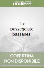 Tre passeggiate bassanesi libro