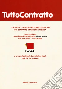 Contratto collettivo nazionale di lavoro del comparto istruzione e ricerca libro