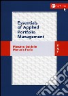 Essentials of applied portfolio management libro