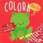 Rana. Colorare facile. Con adesivi libro