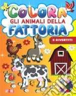 Colora gli animali della fattoria e divertiti libro