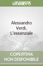 Alessandro Verdi. L'essenziale libro