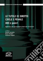 Le tutele di diritto civile e penale. Atti e pareri. Aggiornate alla giurisprudenza degli anni 2016/2017 libro