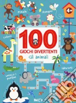 Gli animali. 100 giochi divertenti. Ediz. a colori libro