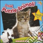 Animali di casa. I miei puzzle animali. Libro puzzle. Ediz. illustrata libro