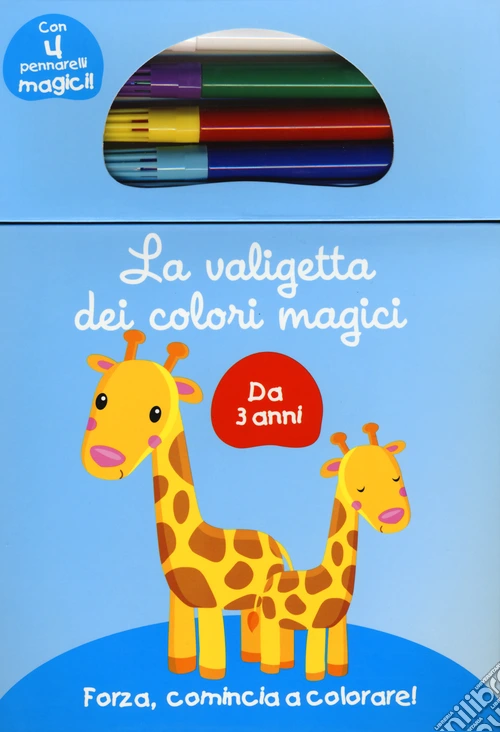 La valigetta dei colori magici. Azzurro. Con gadget