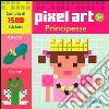 Principesse. Pixel art. Con stickers. Ediz. illustrata libro