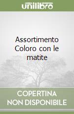 Assortimento Coloro con le matite libro