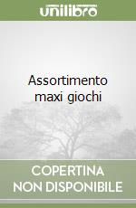 Assortimento maxi giochi libro