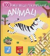 Animali. 100 finestrelle per imparare libro