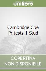 Cambridge Cpe Pr.tests 1 Stud libro