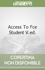 Access To Fce Student V.ed.