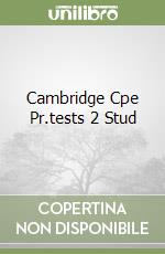 Cambridge Cpe Pr.tests 2 Stud libro