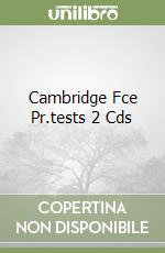 Cambridge Fce Pr.tests 2 Cds libro