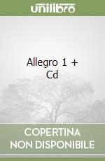 Allegro 1 + Cd libro