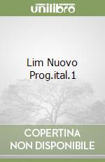 Lim Nuovo Prog.ital.1 libro