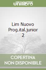 Lim Nuovo Prog.ital.junior 2 libro