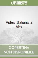 Video Italiano 2 Vhs libro