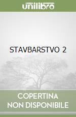 STAVBARSTVO 2 libro