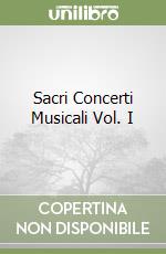 Sacri Concerti Musicali Vol. I libro