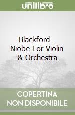 Blackford - Niobe For Violin & Orchestra libro