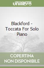Blackford - Toccata For Solo Piano libro