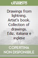 Drawings from lightning. Artist's book. Collection of drawings. Ediz. italiana e inglese libro