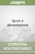 Sport e alimentazione