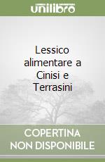 Lessico alimentare a Cinisi e Terrasini