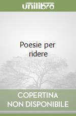 Poesie per ridere libro