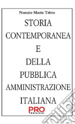 Storia contemporanea e della Pubblica Amministrazione italiana