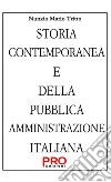 Storia contemporanea e della Pubblica Amministrazione italiana libro di Tritto Nunzio Mario