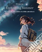 Enchanting summer. The magical exploration of a little adventurer