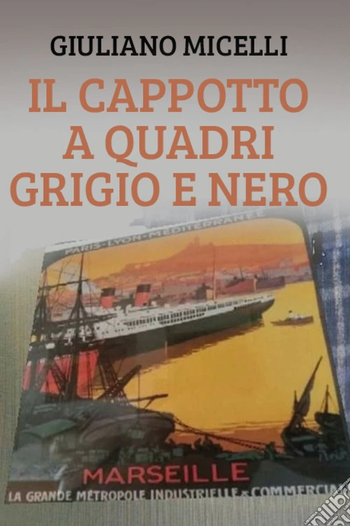 Il cappotto a quadri grigio e nero