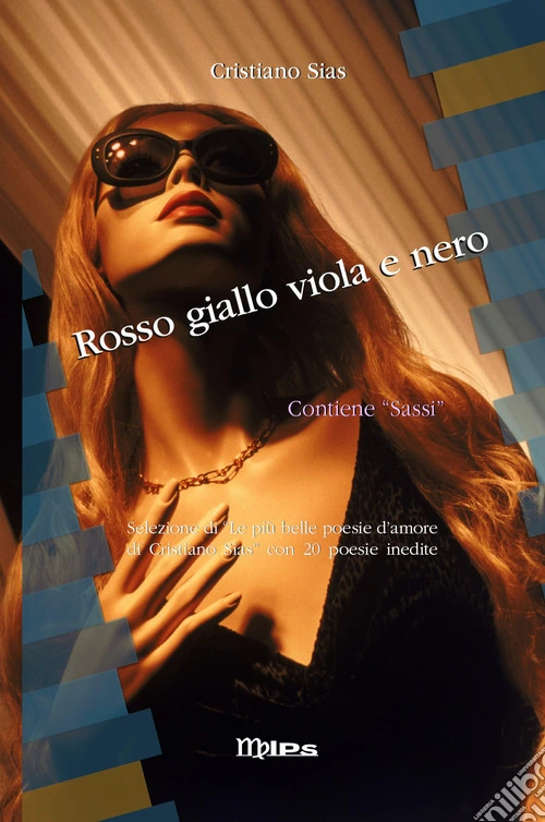 Rosso giallo viola e nero