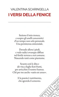 I versi della fenice