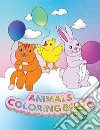 Animals coloring book libro