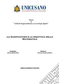 La gamification e la didattica della matematica
