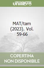 MAT/tam (2023). Vol. 59-66 libro