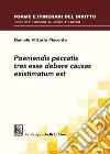 Poeniendis peccatis tres esse debere causas existimatum est libro