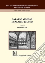 Salario minimo e salario giusto libro