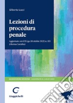 Lezioni di procedura penale libro