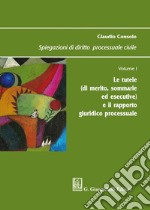 Spiegazioni di diritto processuale civile. Vol. 1: Le tutele (di merito, sommarie ed esecutive) e il rapporto giuridico processuale