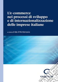 L'e-commerce nei processi di sviluppo e di internazionalizzazione delle imprese italiane libro