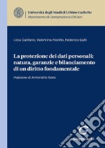 La protezione dei dati personali: natura, garanzie e bilanciamento di un diritto fondamentale