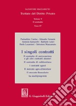 Trattato del diritto privato. Vol. 5/4: I singoli contratti. Il contratto di assicurazione e gli altri contratti aleatori. Il contratto di subfornitura. I contratti agrari. Il mercato agro-alimentare. Il mercato finanziario. La multiproprietà libro